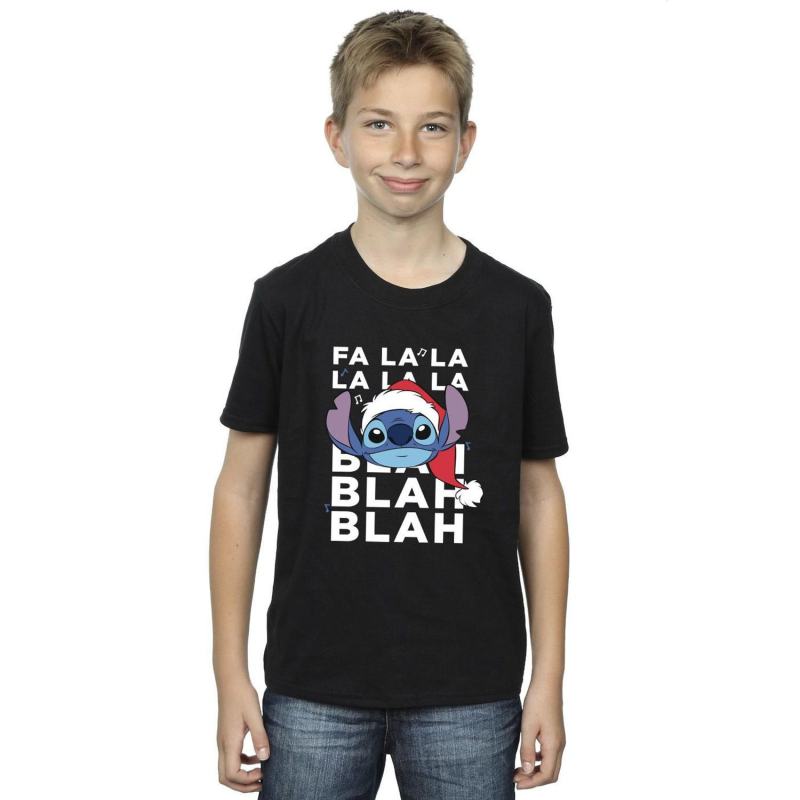 Lilo And Stitch Christmas Blah Blah Blah T-Shirt from Debenhams