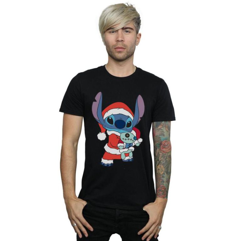 Lilo And Stitch Stitch Christmas T-Shirt from Debenhams