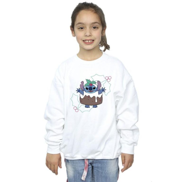 Lilo & Stitch Pudding Holly Sweatshirt Christmas jumper from Debenhams