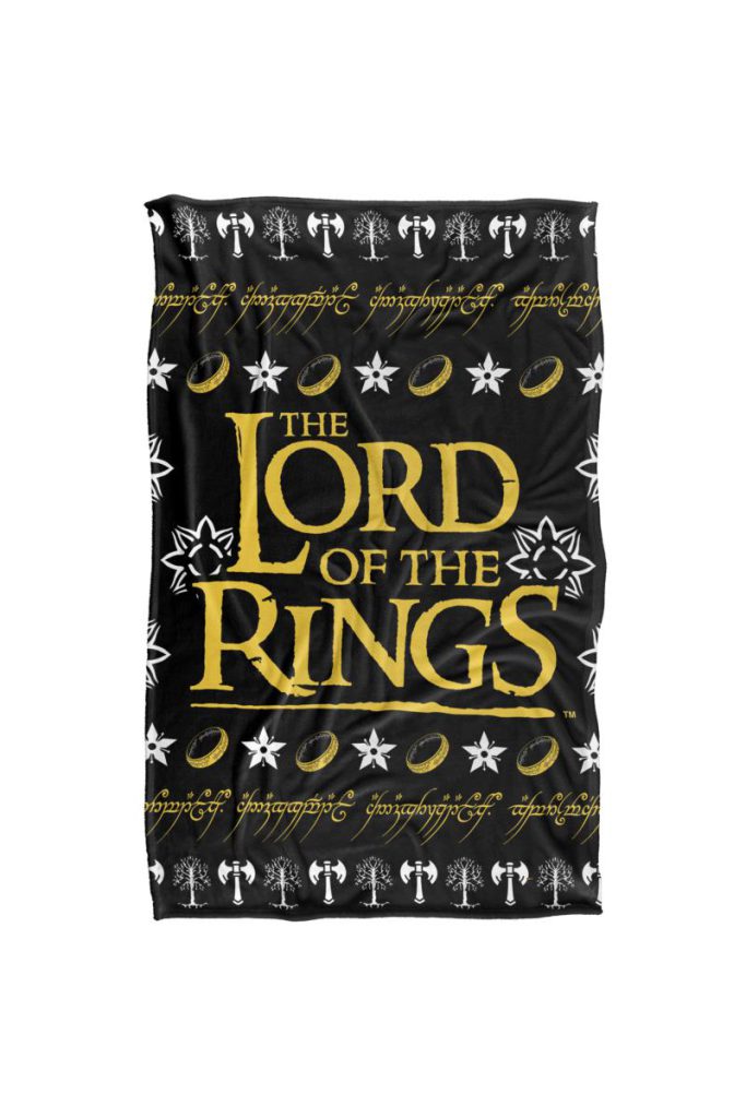 Lord of the Rings Ugly Christmas Sweater Logo Silky Touch Super Soft T from Debenhams