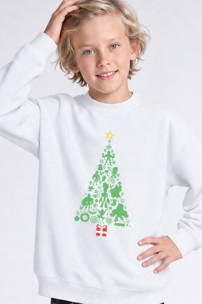 Marvel Avengers Tree Christmas Sweatshirt from Debenhams