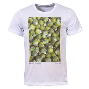 Mens Christmas Essentials Sprouts Tshirt from Not On The High Street
