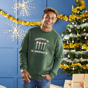 Men's Christmas Golf Jumper from Not On The High Street