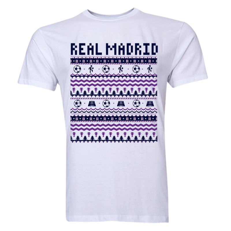 Mens Christmas T Shirt White from Debenhams