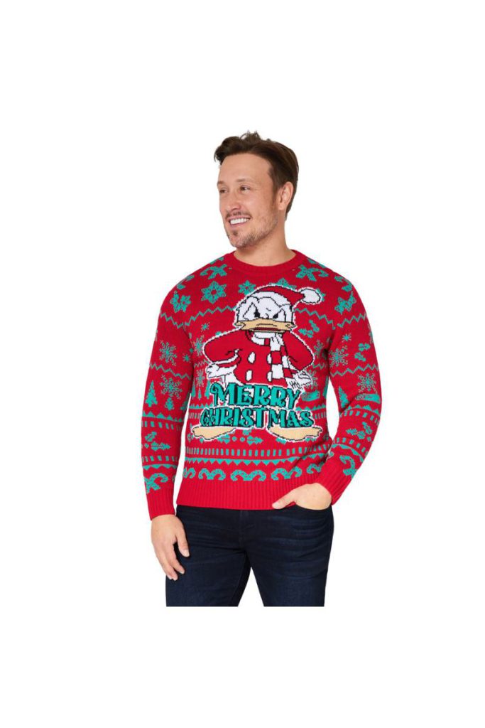 Mens Donald Christmas Jumper from Debenhams