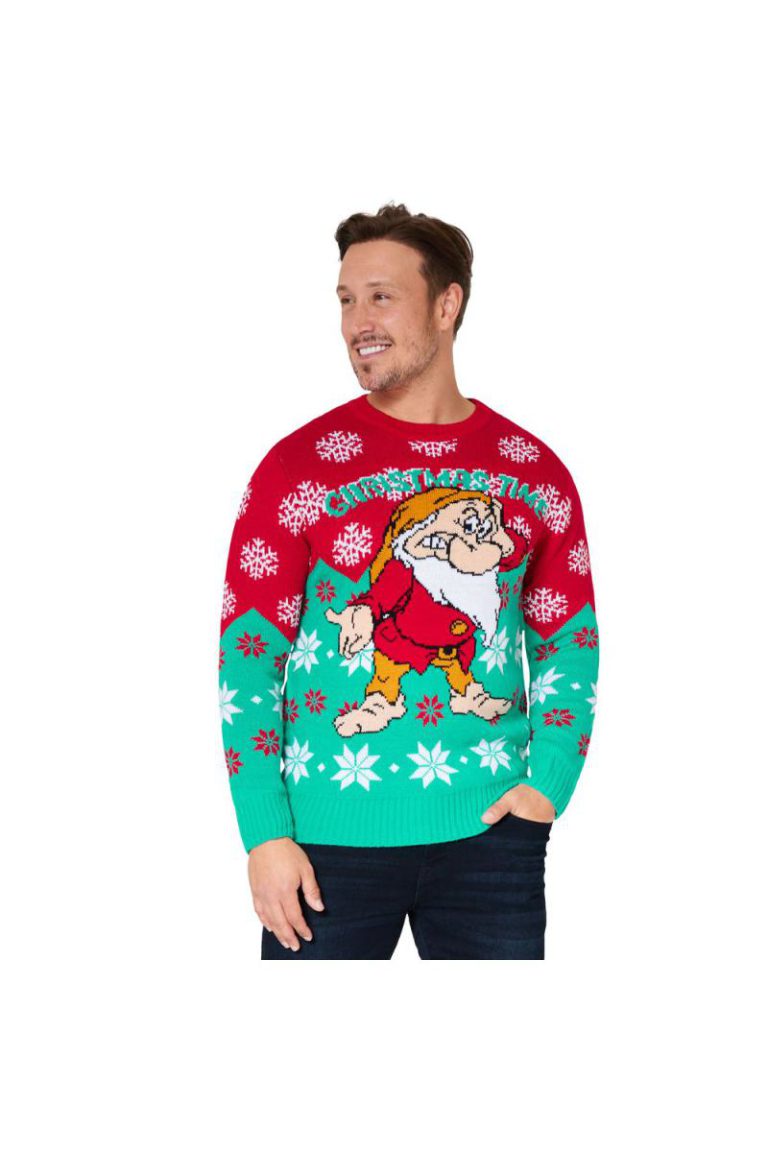 Mens Grumpy Christmas Jumper from Debenhams