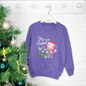 Mermaid Kids Christmas Jumper from Not On The High Street