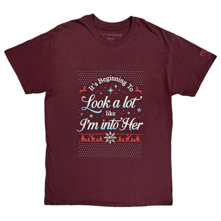 Michael Buble Into Her Christmas T Shirt from Debenhams