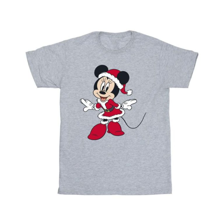 Minnie Mouse Mrs Claus Christmas T-Shirt from Debenhams