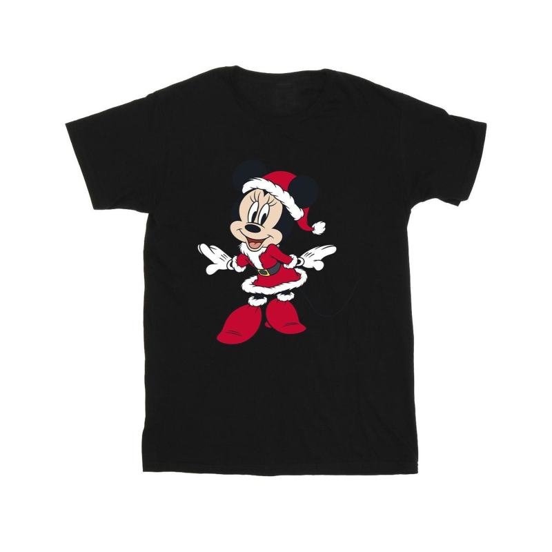 Minnie Mouse Mrs Claus Cotton Christmas T-Shirt from Debenhams