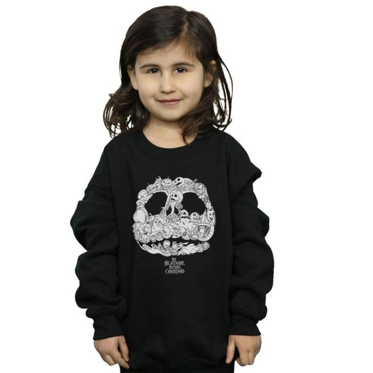 Nightmare Before Christmas Jack Skellington Jack in O-Lanterns Sweatshirt from Debenhams