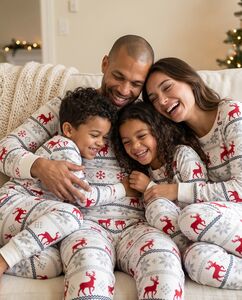 Nordic Family Matching Christmas Pyjamas from Not On The High Street