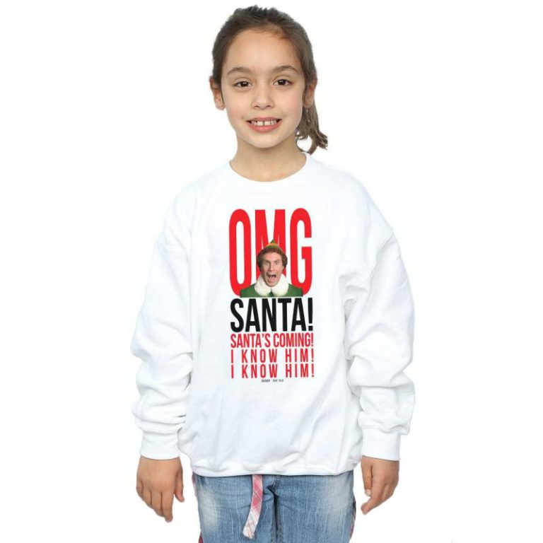 OMG Santa I Know Him Sweatshirt Christmas jumper from Debenhams