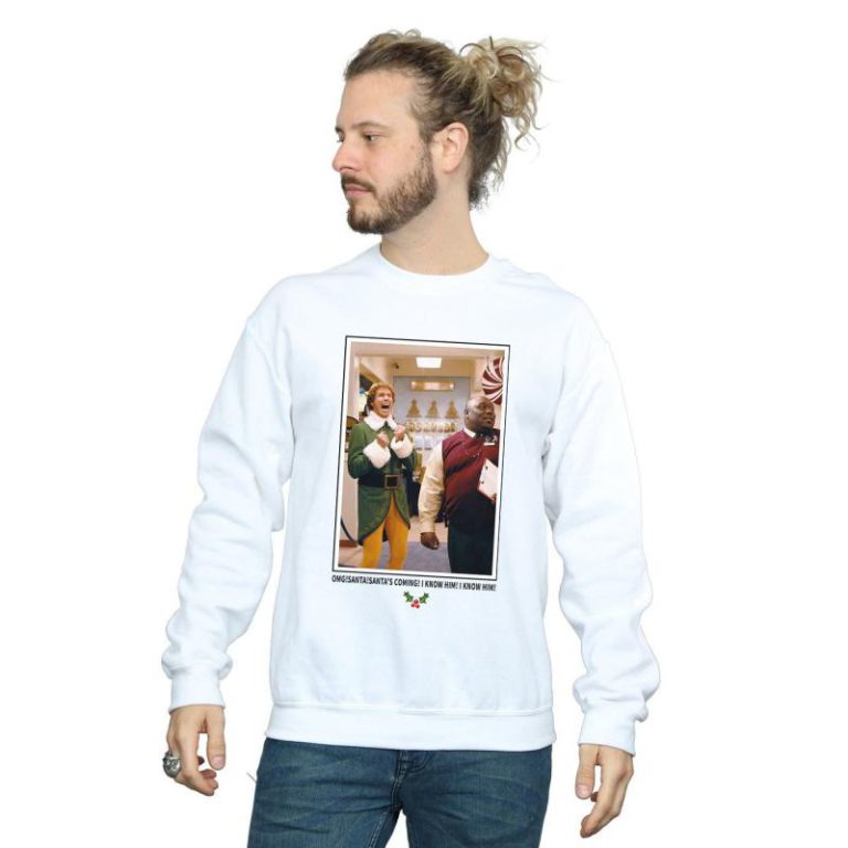 OMG Santa Photo Sweatshirt Christmas jumper from Debenhams
