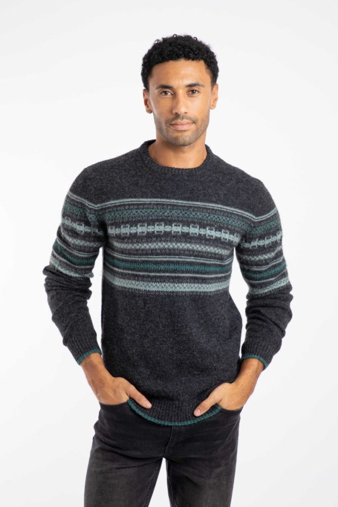 Orson Fair Isle Crew Neck Jumper Christmas jumper from Debenhams