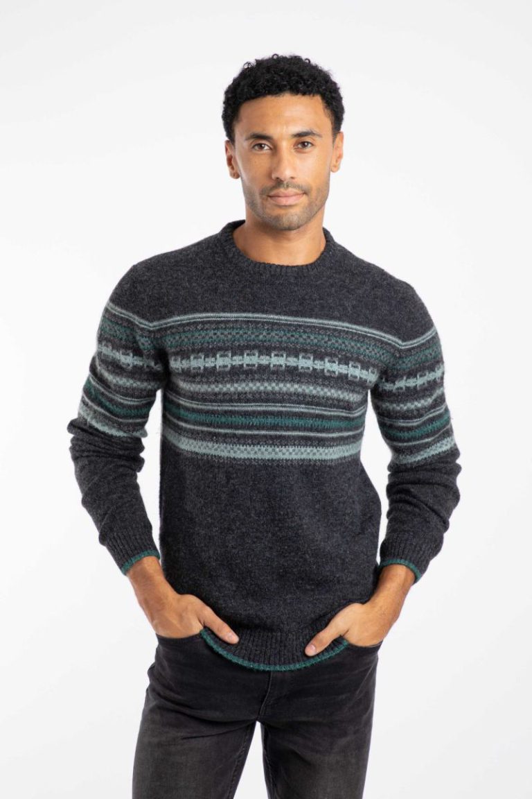 Orson Fair Isle Crew Neck Jumper Christmas jumper from Debenhams