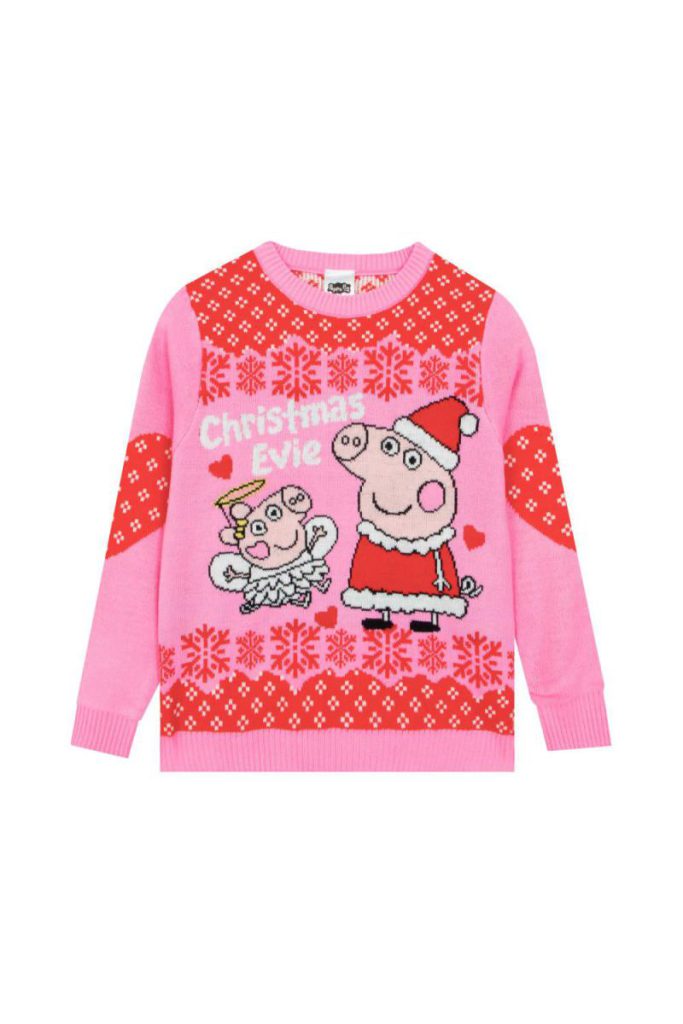 Peppa & Evie Pig Christmas Jumper from Debenhams
