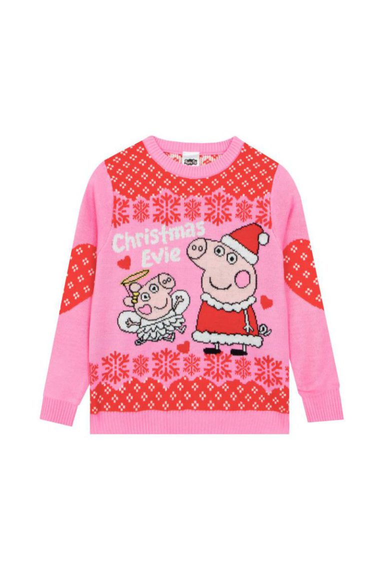 Peppa & Evie Pig Christmas Jumper from Debenhams