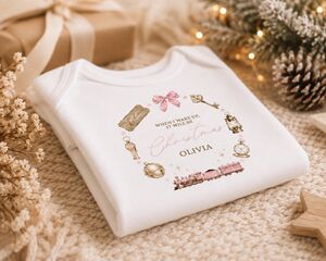 Personalised Baby's First Christmas Sleepsuit from Not On The High Street