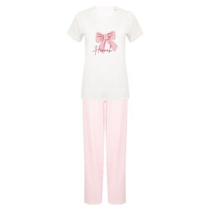 Personalised Bow Christmas Pyjamas from Not On The High Street