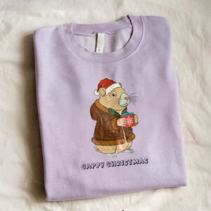 Personalised 'Cappy Christmas' Capybara Jumper from Not On The High Street