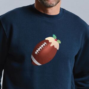 Personalised Christmas Pudding American Football Jumper from Not On The High Street