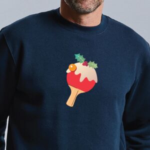 Personalised Christmas Pudding Table Tennis Jumper from Not On The High Street