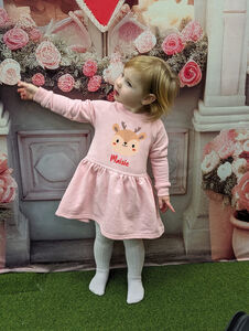 Personalised Girls Christmas Dress Reindeer from Not On The High Street
