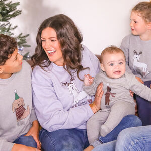Personalised Jolly Dogs Family Christmas Jumpers from Not On The High Street