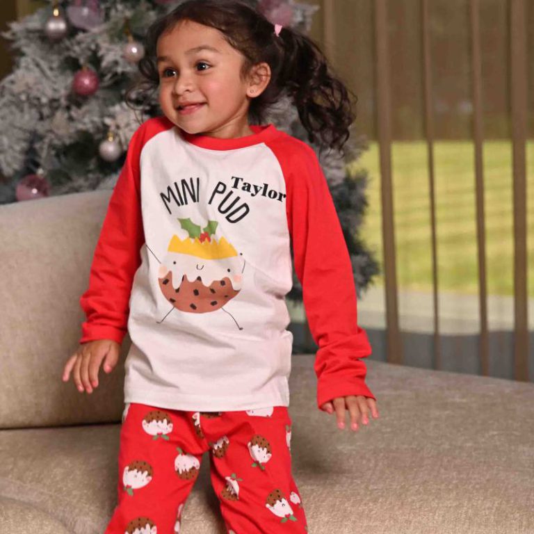 Personalised PUD Christmas Pyjamas from Debenhams