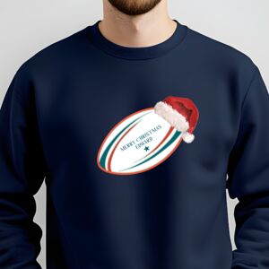 Personalised Rugby Ball Christmas Jumper from Not On The High Street