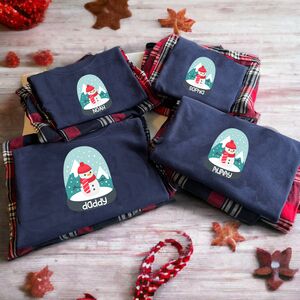 Personalised Snowman Christmas Pyjamas from Not On The High Street