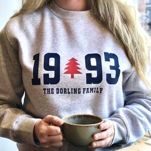 Personalised Year Of Birth Christmas Jumper from Not On The High Street