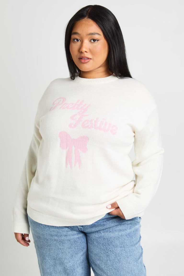 Plus Pretty Festive Christmas Jumper from Debenhams