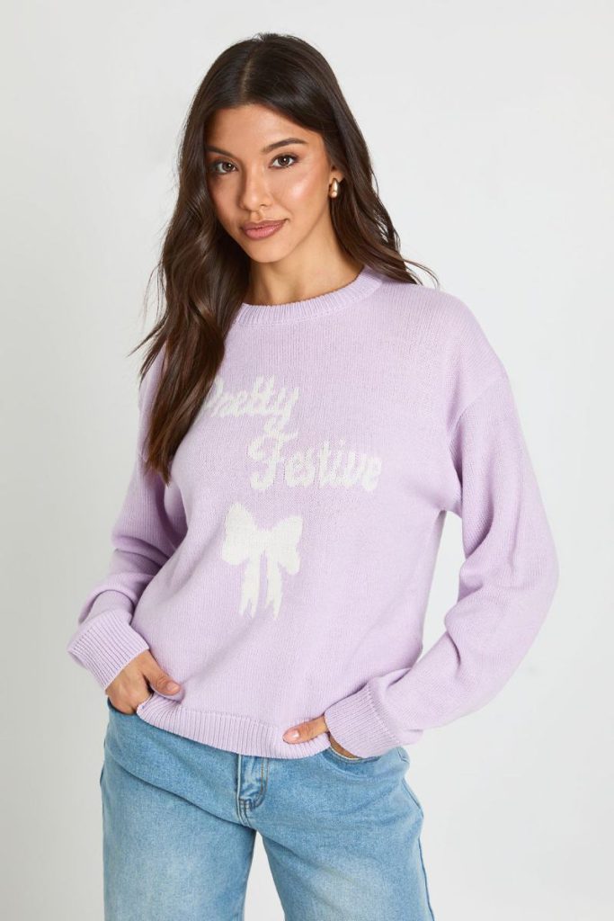 Pretty Festive Christmas Jumper from Debenhams