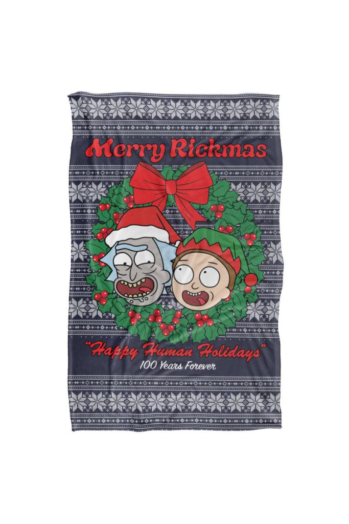 Rick And Morty Merry Rickmas Ugly Christmas Sweater Silky Touch Super from Debenhams