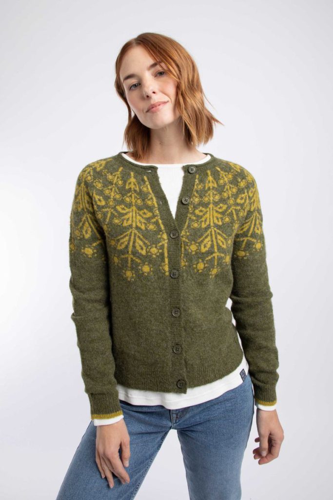 Sandy Fair Isle Cardigan Christmas jumper from Debenhams