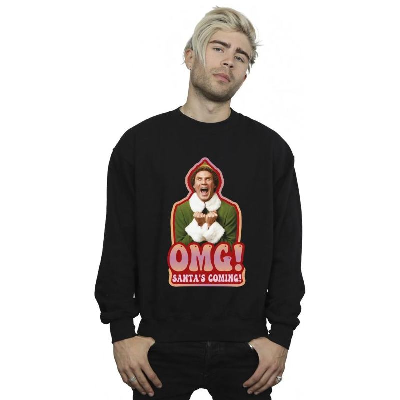 Santa Is Coming Sweatshirt Christmas jumper from Debenhams