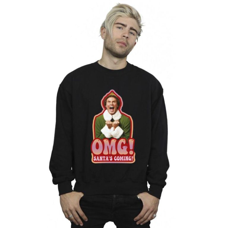 Santa´s Coming Sweatshirt Christmas jumper from Debenhams