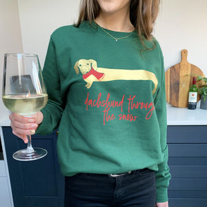 Sausage Dog Christmas Jumper from Not On The High Street
