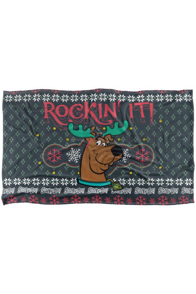 Scooby Doo! Rockin' It Ugly Christmas Sweater Silky Touch Super Soft T from Debenhams
