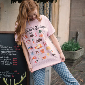 Season's Eatings Women's Christmas Guide T Shirt from Not On The High Street
