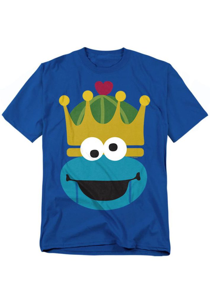 Sesame Street Christmas Nutcracker Cookie Monster T Shirt, Royal from Debenhams