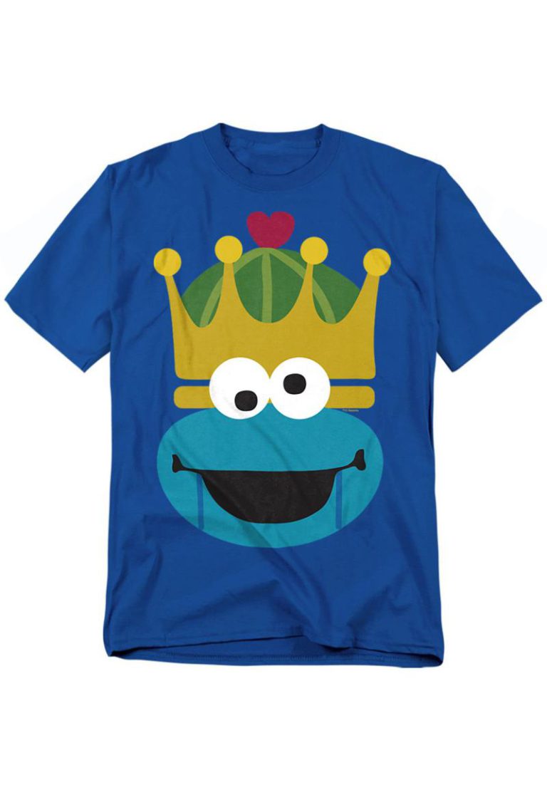 Sesame Street Christmas Nutcracker Cookie Monster T Shirt, Royal from Debenhams