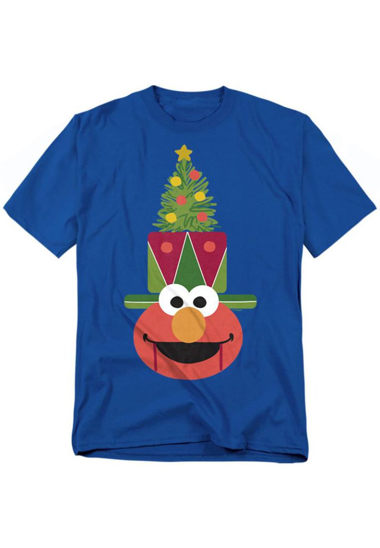 Sesame Street Christmas Nutcracker Elmo T Shirt, Royal from Debenhams