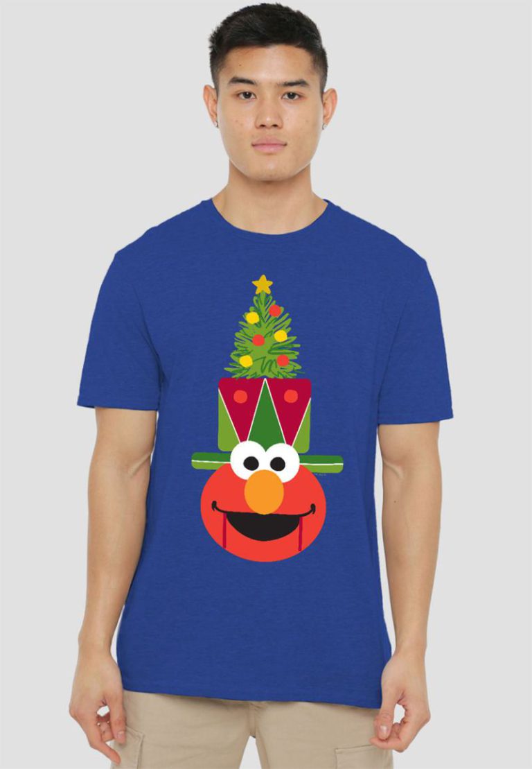 Sesame Street Christmas Nutcracker Elmo T-Shirt, Royal from Debenhams