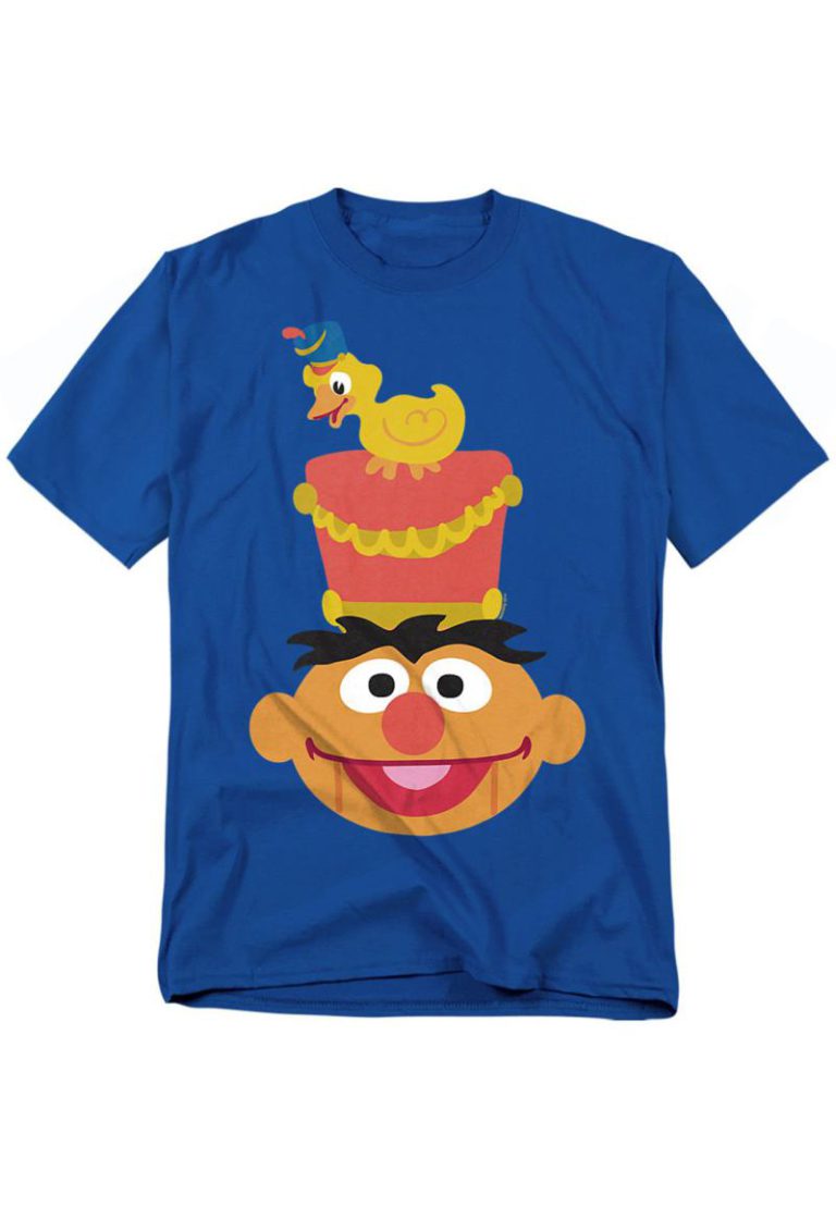 Sesame Street Christmas Nutcracker Ernie T Shirt, Royal from Debenhams