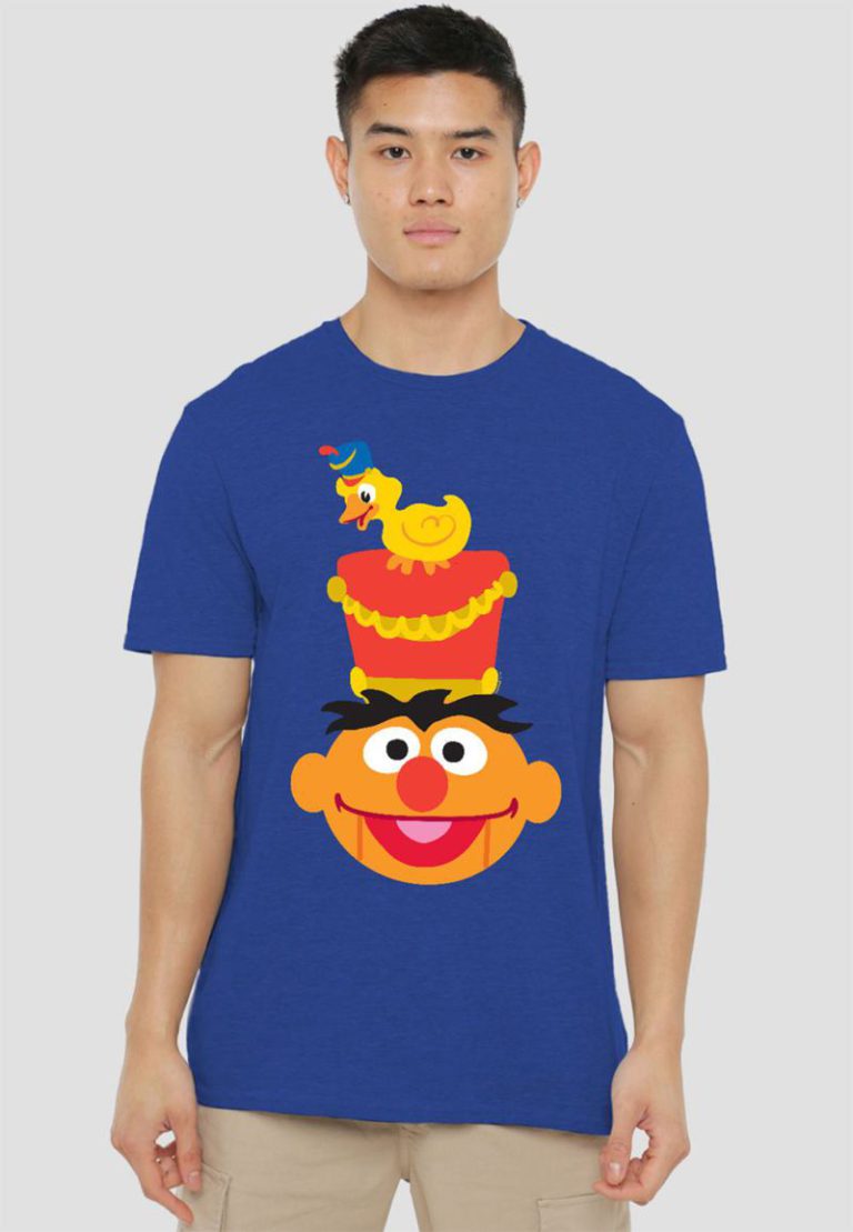 Sesame Street Christmas Nutcracker Ernie T-Shirt, Royal from Debenhams