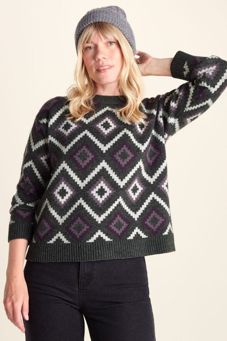 'Solana' Chunky Fairisle Inspired Knit Jumper Christmas jumper from Debenhams