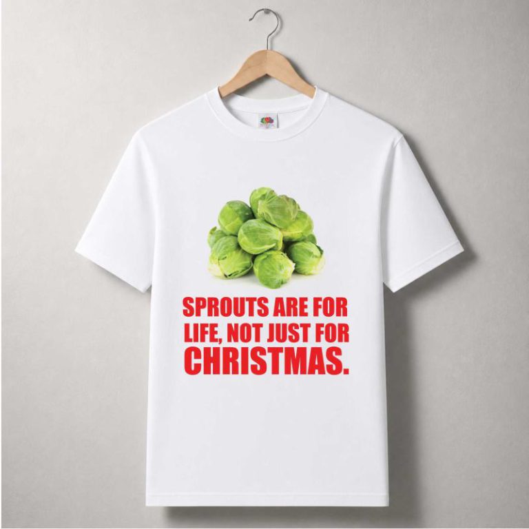 Sprouts Are For Life, Not Just For Christmas Tshirt from Debenhams